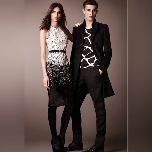 $5,500 Burberry Sleeveless Sheath Leather Dress - Picture 3 of 14